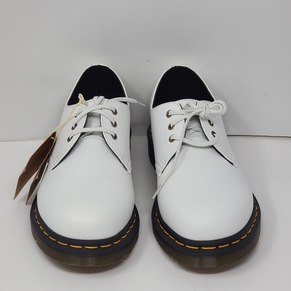 Dr Martens Vegan Low Boots Air Wair Air Cushion White  27214 Mens 6 Womens 7 New - Picture 6 of 9